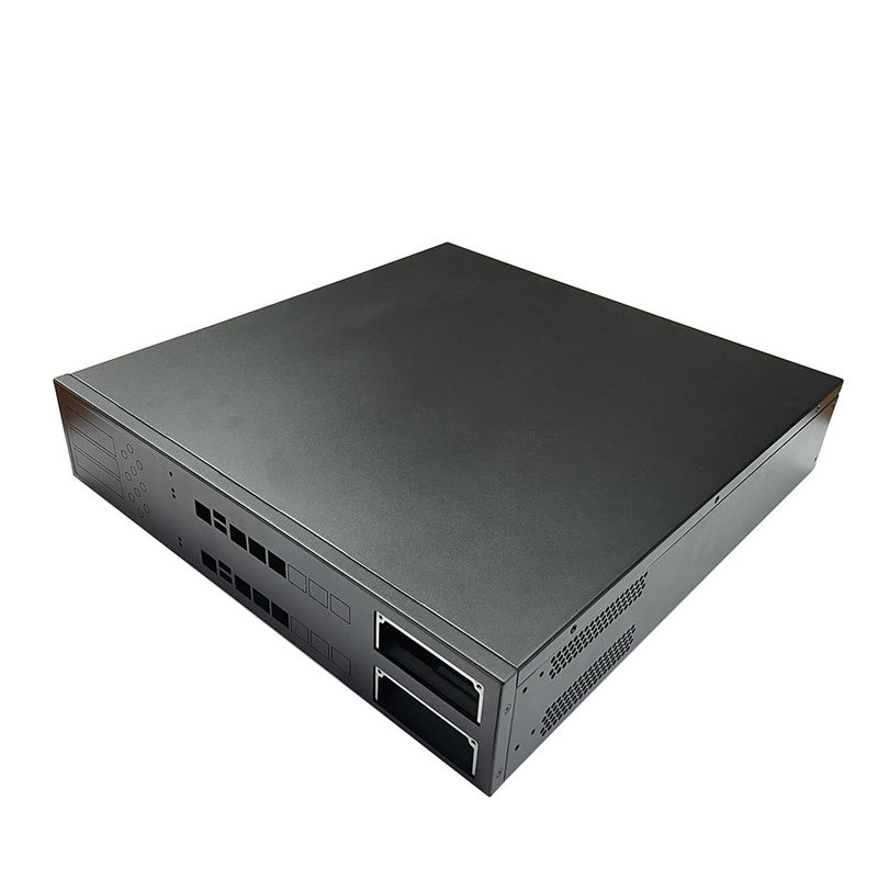 12 베이 16 베이 랙마운트 Gpu 사용자 정의 서버 차시 블랙 파우더 스프레이 하우징 스위치